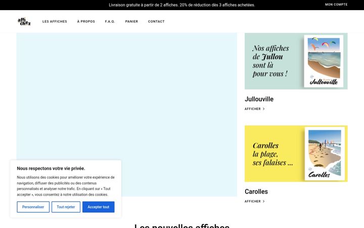 Screenshot ta' affichez.fr