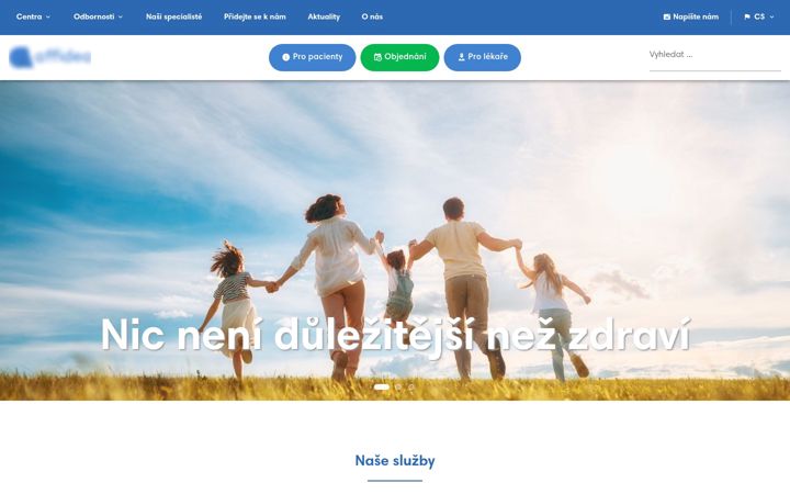 Snímek obrazovky affidea-praha.cz
