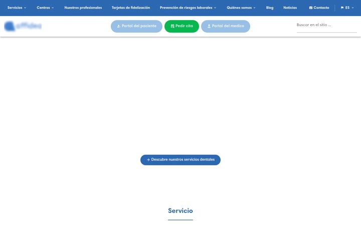 Screenshot of affidea.es
