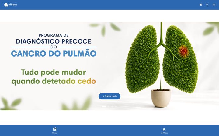 Screenshot of affidea.pt