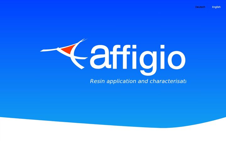 Screenshot of affigio.de
