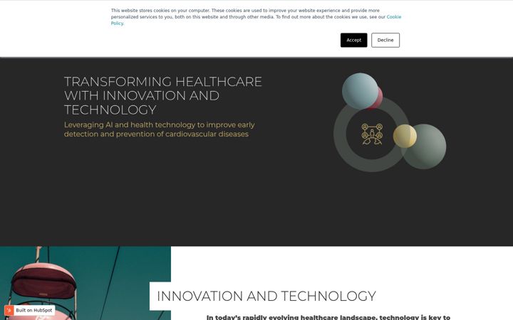 Screenshot of affiinity.com