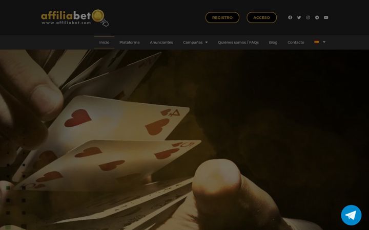Screenshot of affiliabet.com