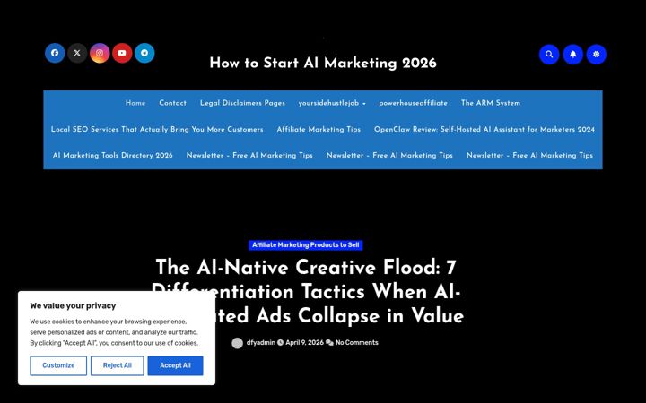 Screenshot of affiliatemarketingmk.com