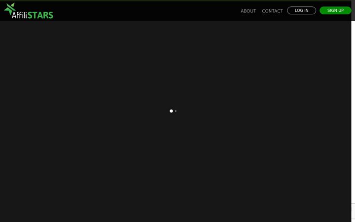 Screenshot of affilistars.com