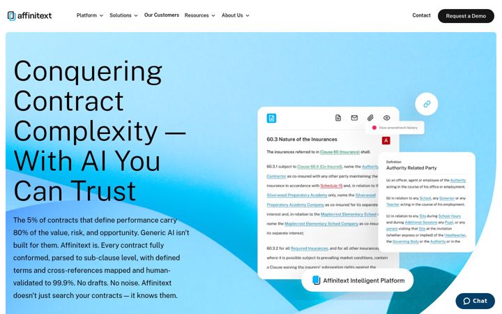 Screenshot of affinitext.com