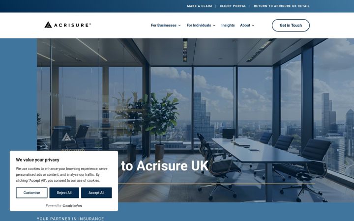 Screenshot of affinitybrokers.co.uk