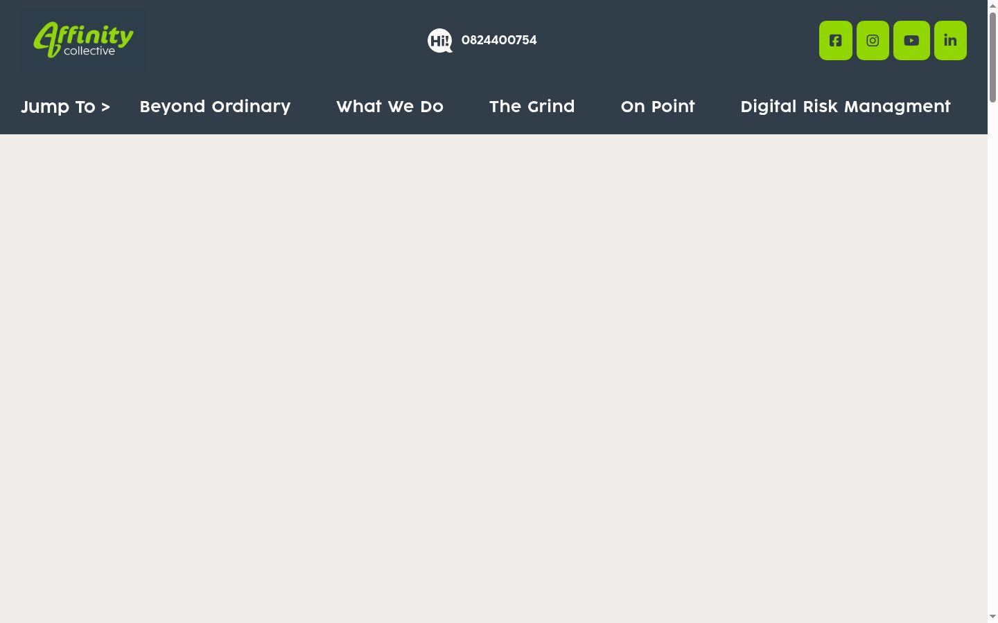 Screenshot tal-banner tal-kunsens muri qabel kwalunkwe interazzjoni