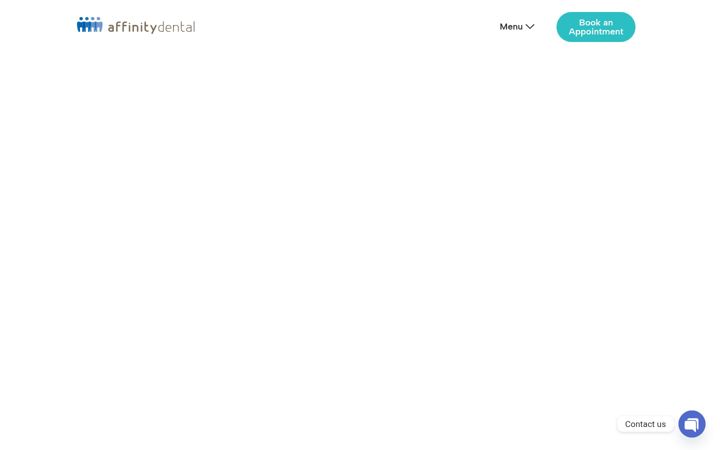 Screenshot von affinitydentalclinics.com