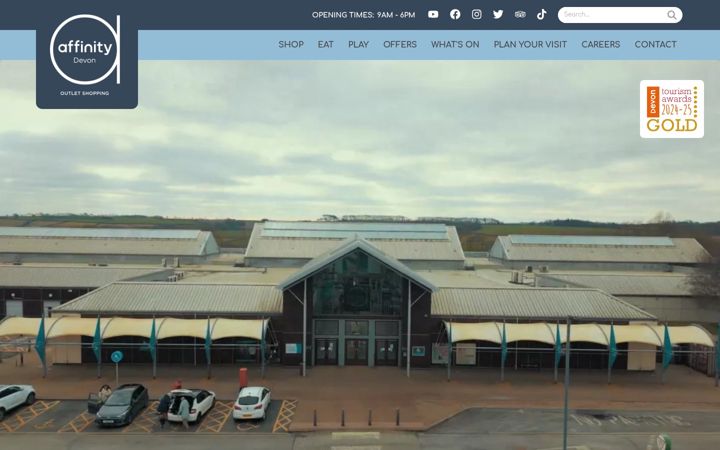 Screenshot von affinitydevon.com