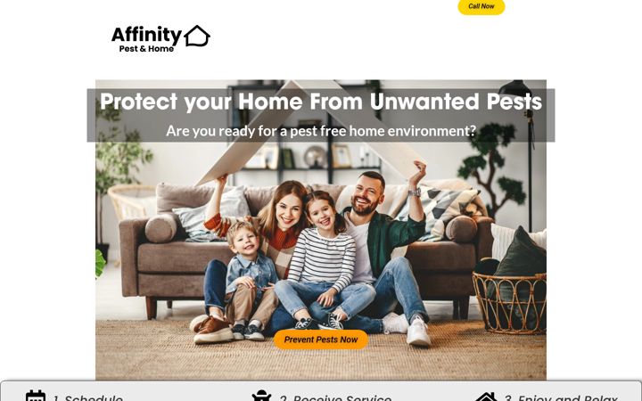 Screenshot of affinityhome.us