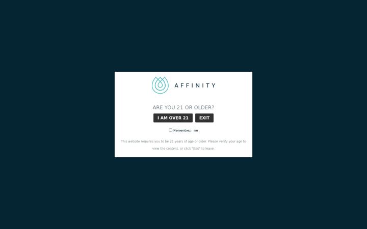 Screenshot of affinityne.com