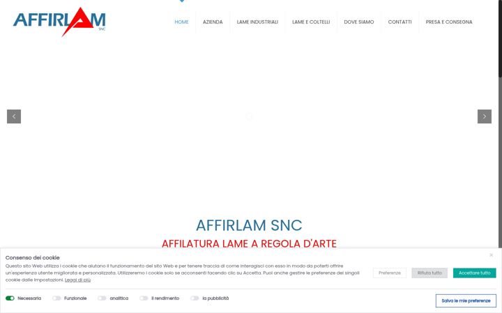 Posnetek zaslona affirlam.it