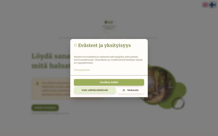 Screenshot of affirmationforest.com