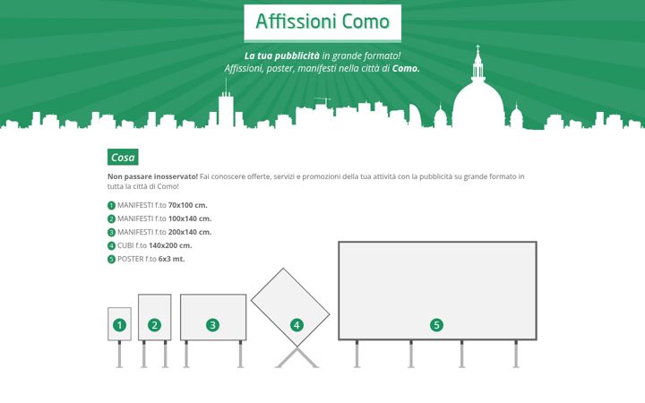 Screenshot of affissioni-como.it
