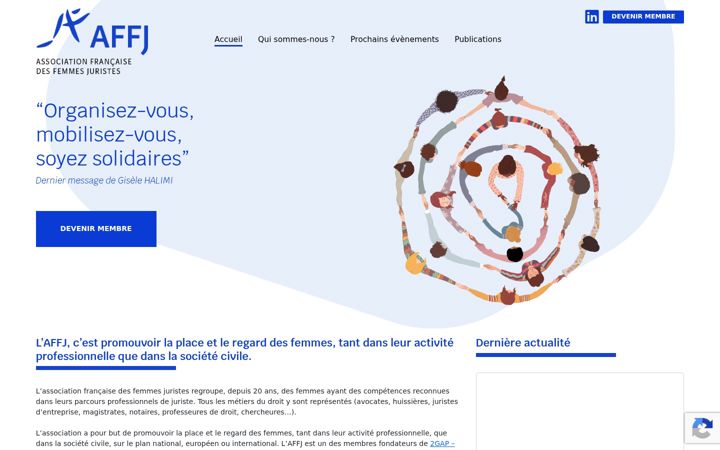 Screenshot of affj.fr