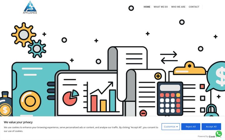 Screenshot of affluenceacc.com