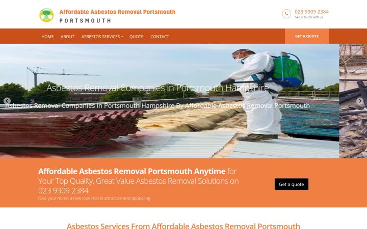 Ekrano kopija affordable-asbestos-removal-portsmouth.co.uk