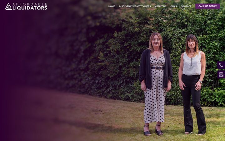 Screenshot of affordableliquidators.co.uk