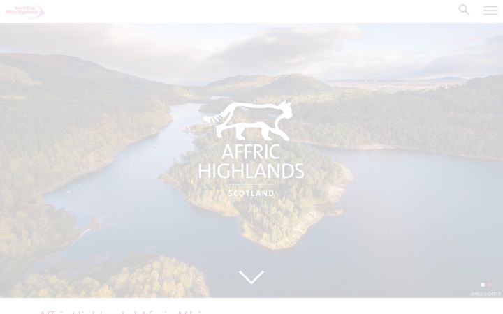 Screenshot of affrichighlands.org