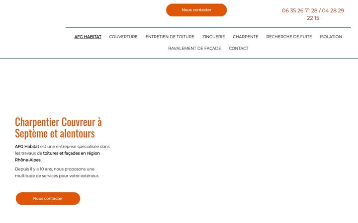 Screenshot of afg-habitat.fr