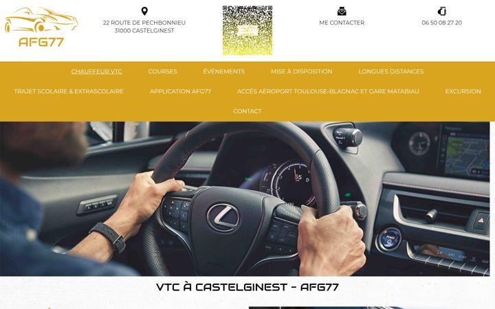 Screenshot di afg77.fr