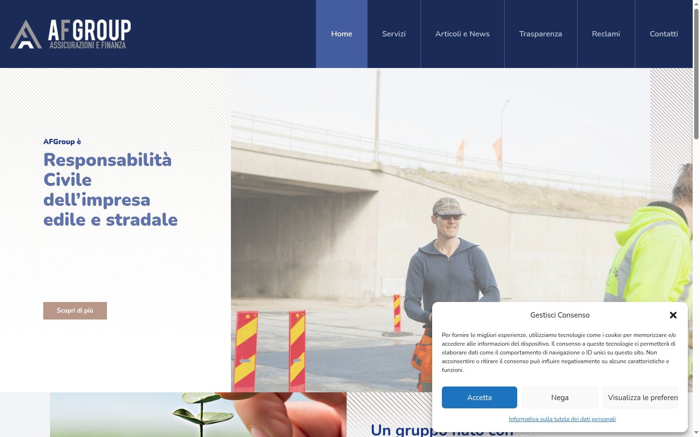 Sutikimo reklamjuostės, rodytos prieš bet kokią sąveiką, ekrano kopija