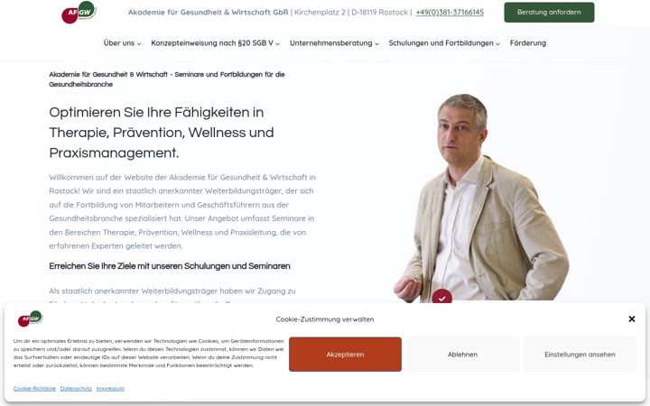 Screenshot von afgw.de