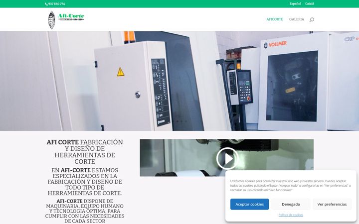 Screenshot of afi-corte.com