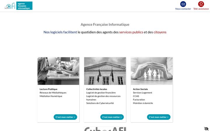 Screenshot of afi-sa.net