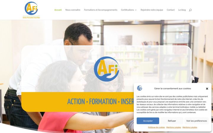 Screenshot of afi.asso.fr
