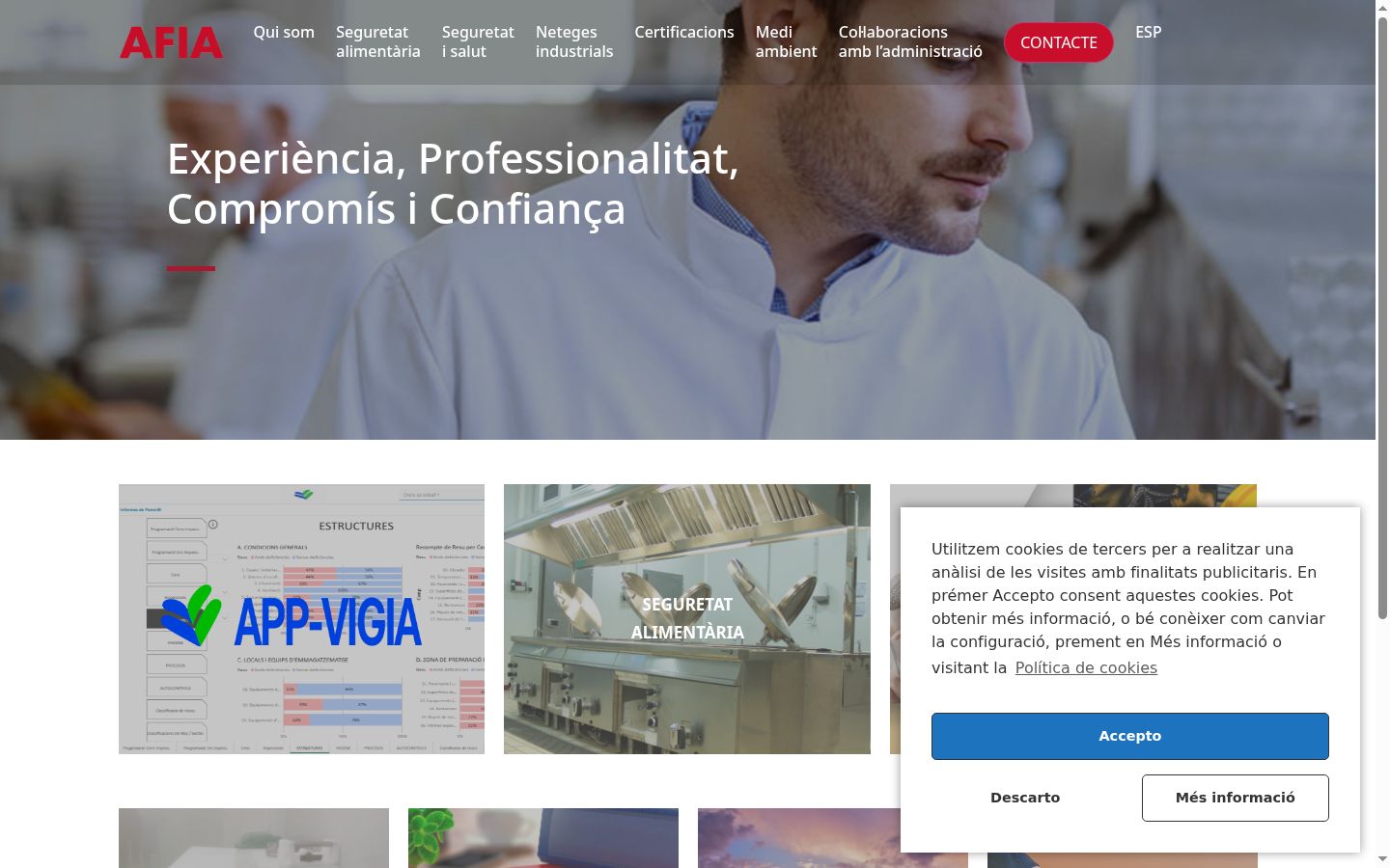 Screenshot του banner συγκατάθεσης που εμφανίστηκε πριν από οποιαδήποτε αλληλεπίδραση