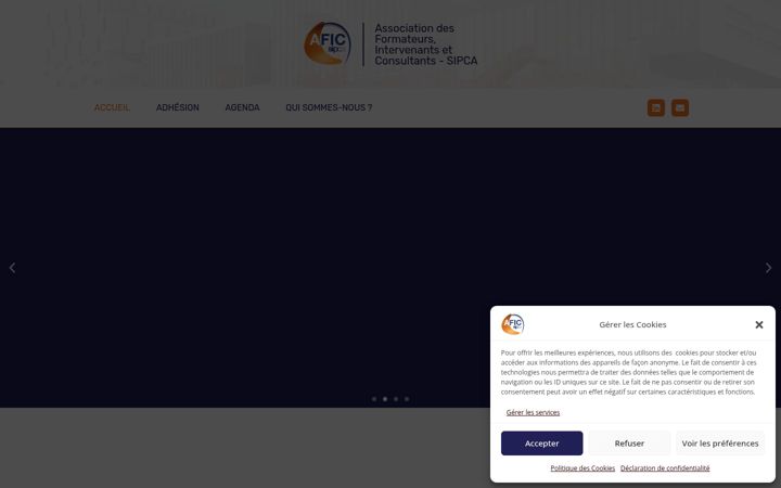 Screenshot of afic-sipca.fr