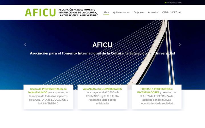 Screenshot of aficu.com
