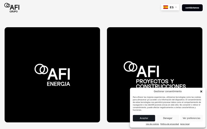 Screenshot of afienergia.es