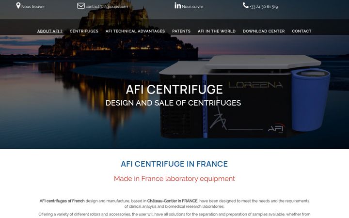 Screenshot of afigroups.com
