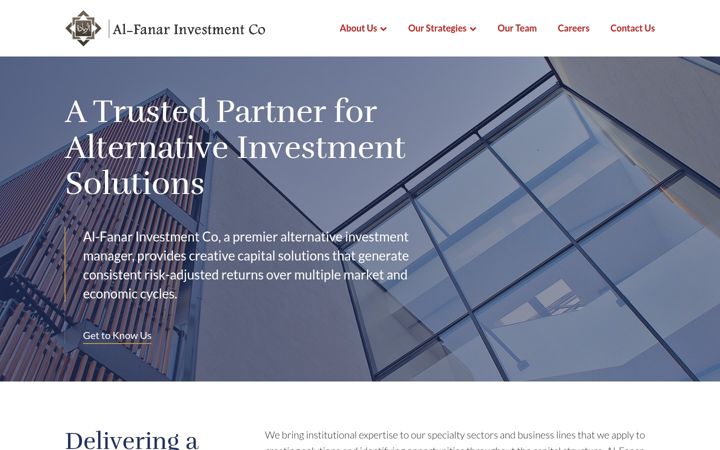 Screenshot of afihco.com