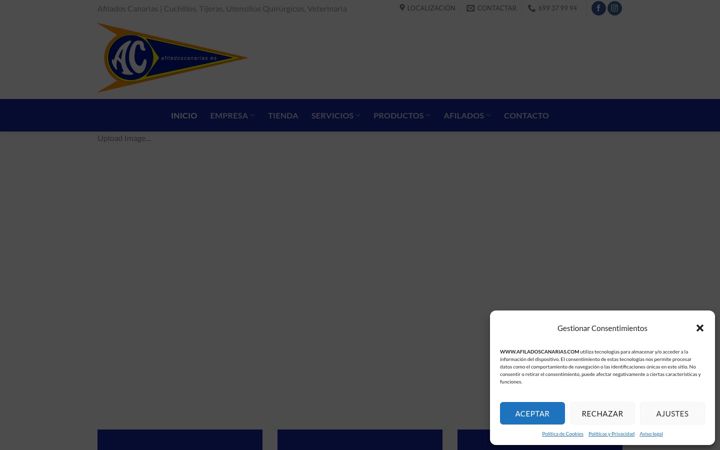 Ekrānuzņēmums no afiladoscanarias.com