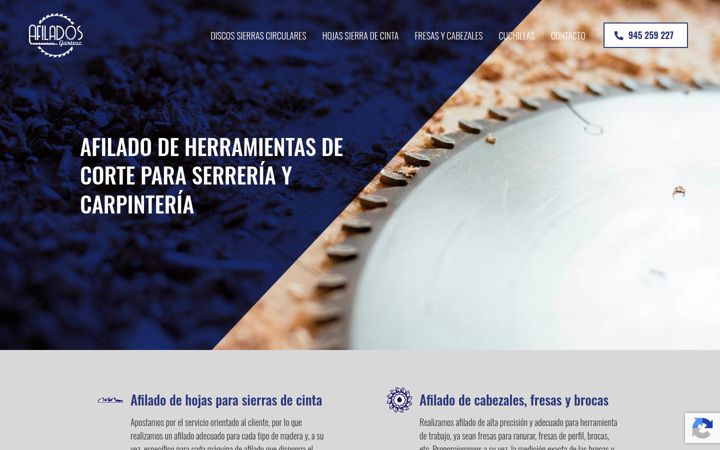 Screenshot of afiladosgasteiz.com