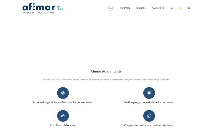 Skærmbillede af afimar.biz