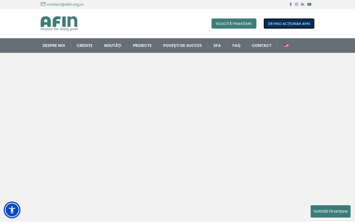 Screenshot of afin.org.ro