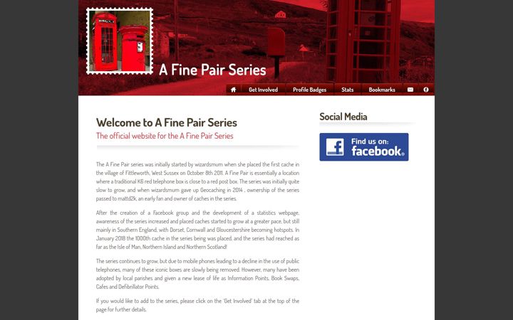 Screenshot of afinepair.co.uk