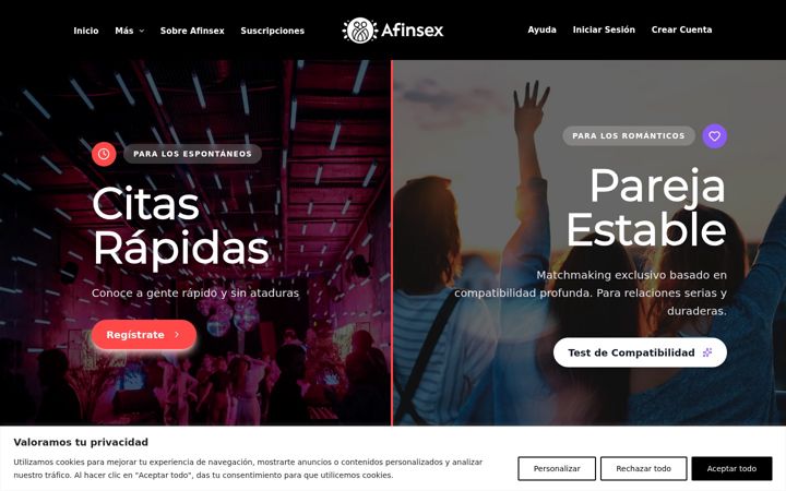 Screenshot of afinsex.com