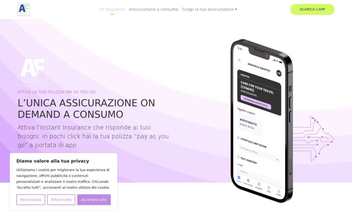 Screenshot of afinsurance.it