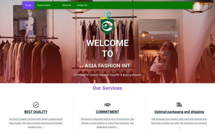 Screenshot of afintbd.com