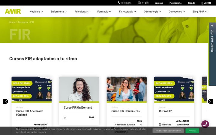 Screenshot ta' afiracademia.com