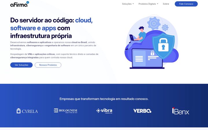 Screenshot of afirma.cc