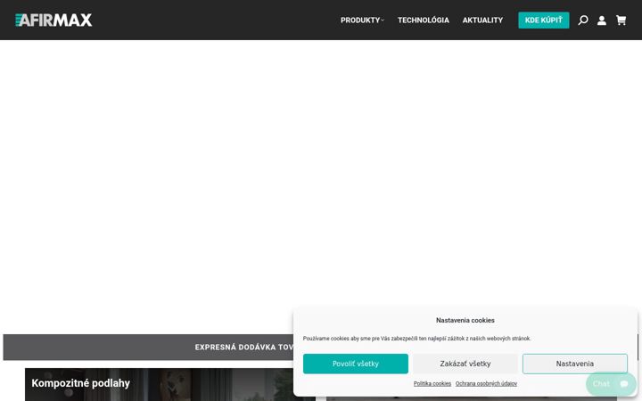 Screenshot of afirmax.sk