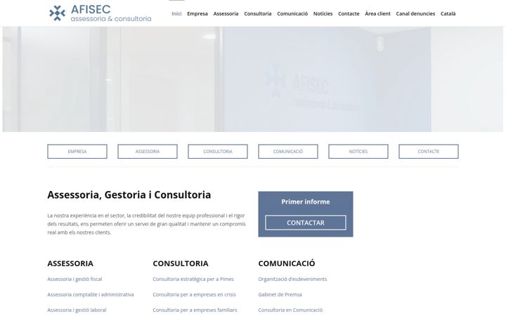 Screenshot ta' afisec.com