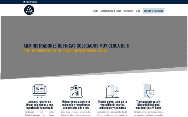 Screenshot of afiser.com